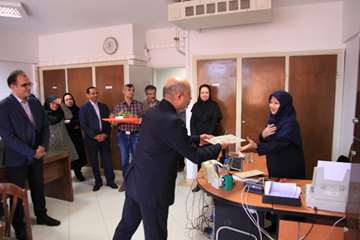 مراسم تجلیل از کارکنان معاونت آموزشی